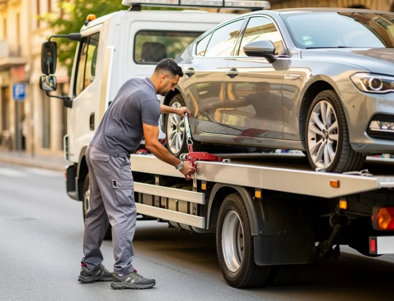 Grúa servicio en Chamberi